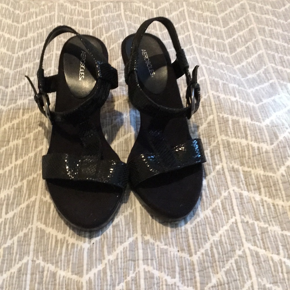 Aerosols Black shoes size 6